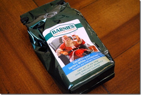barnie's santa's white christmas