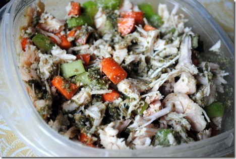 chicken salad pesto