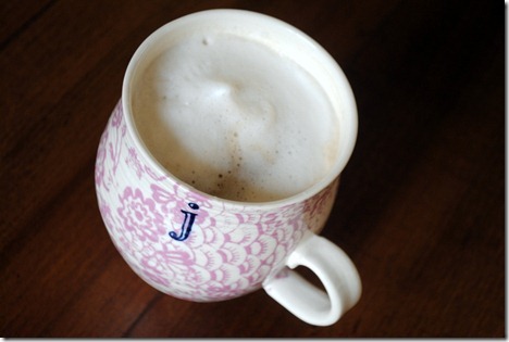 coffee with foam