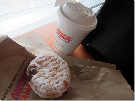 dunkin donuts chocolate kreme filled