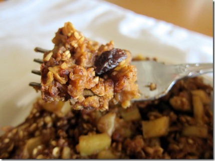 healthy baked oatmeal