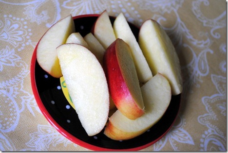jazz apple slices