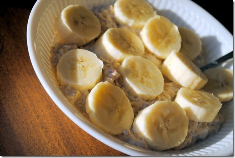 overnight oats with banana