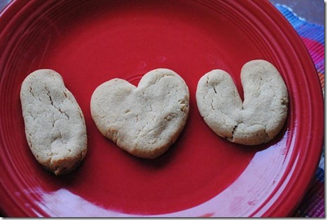 peanut butter cookies i love you