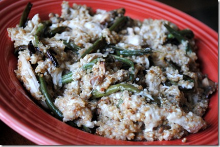 quinoa cheese chicken