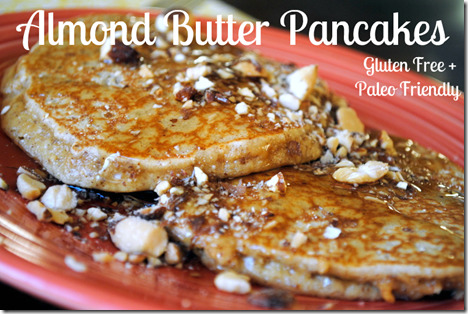 almond butter pancakes gluten free paleo