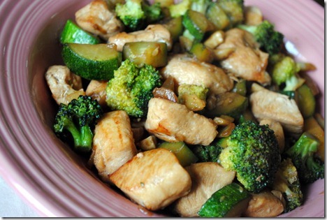 chicken vegetable stir fry