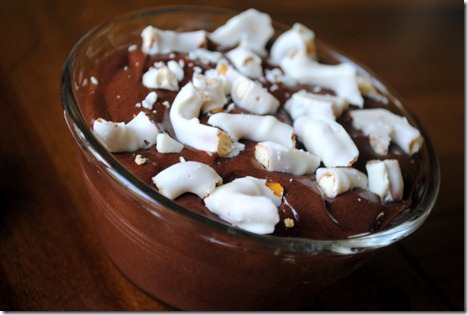 chocolate avocado mousse 031