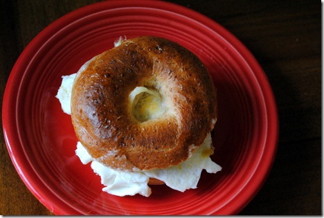 egg bagel