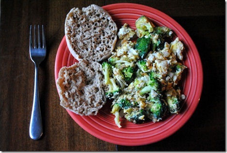 eggs broccoli onion