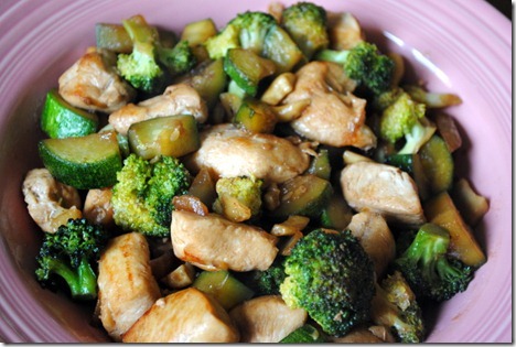 healthy stir fry