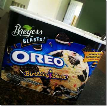 oreo birthday blast ice cream