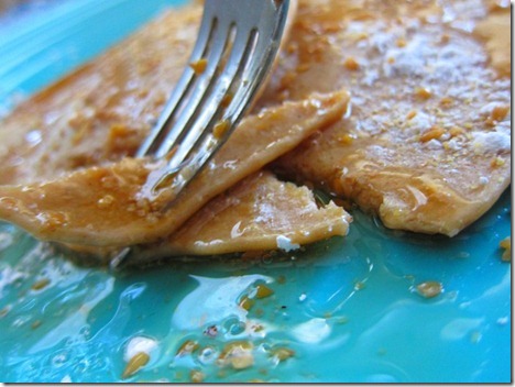 peanut butter pancakes