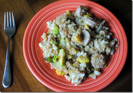 quinoa chicken sausage