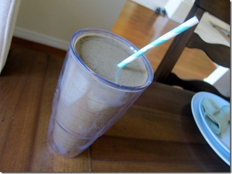 smoothie with spinach