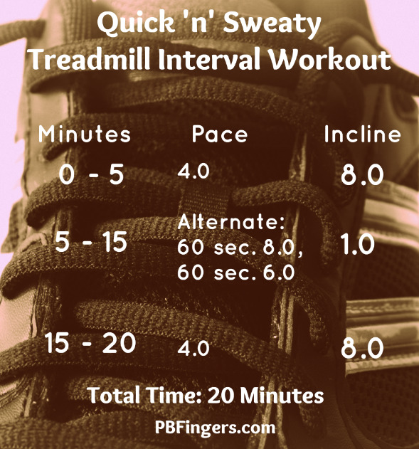 Quick treadmill hiit 2025 workout