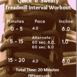 treadmill interval workout
