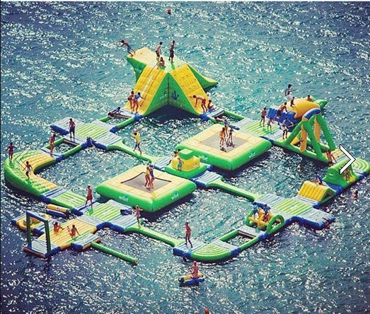 fun island pool float