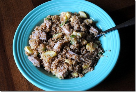 chicken sausage quinoa 002