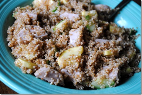 chicken sausage quinoa 007
