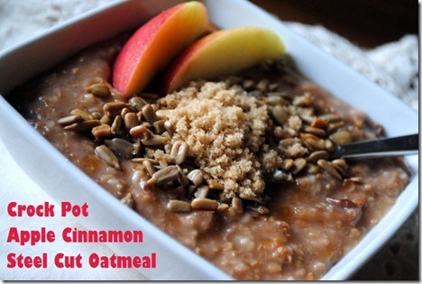 crock pot oatmeal