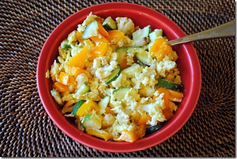 egg scramble with vegetables 002