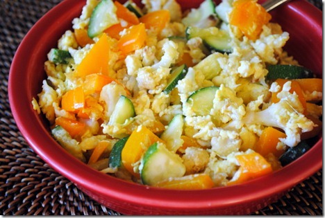 egg scramble with vegetables 003