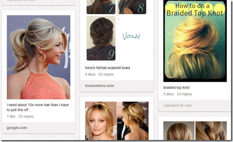 pinterest hair