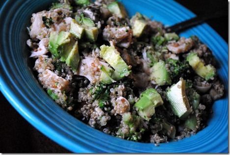quinoa avocado chicken