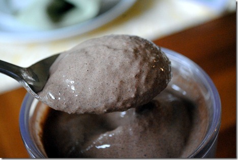 smoothie chocolate spinach
