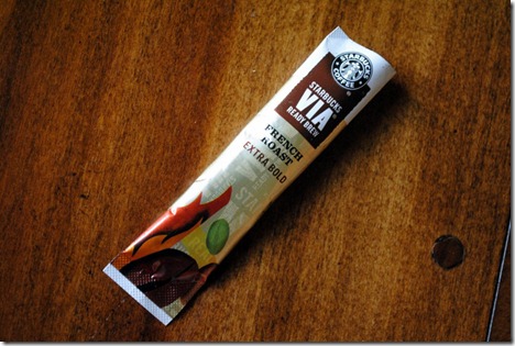 starbucks via