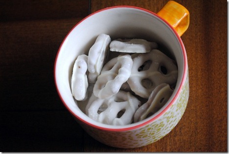 white chocolate covered pretzels