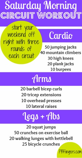 Circuit Workout - Cardio   Arms   Legs   Abs
