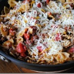 cheese ground beef taco pasta