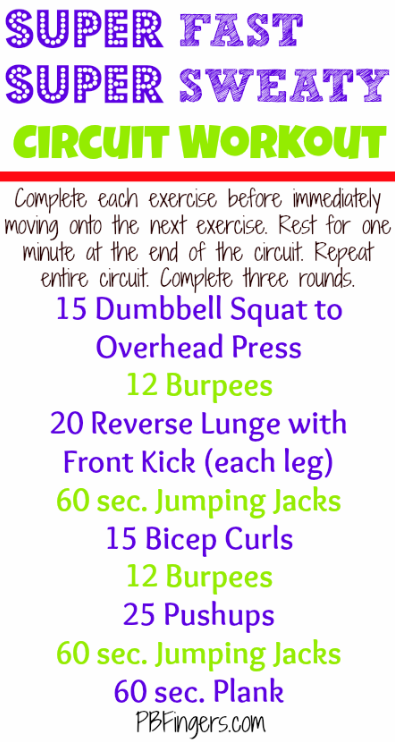 super fast super sweaty