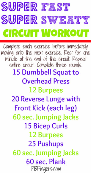 fast circuit workout