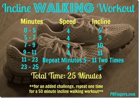 incline walking workout