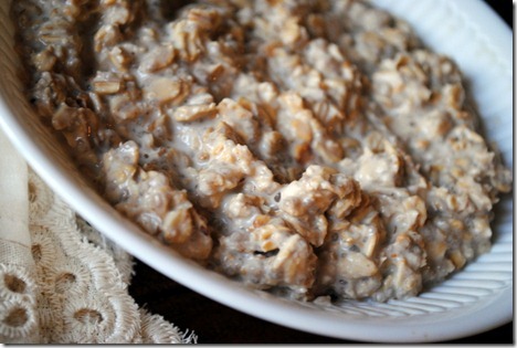 oatmeal cookie dough overnight oats