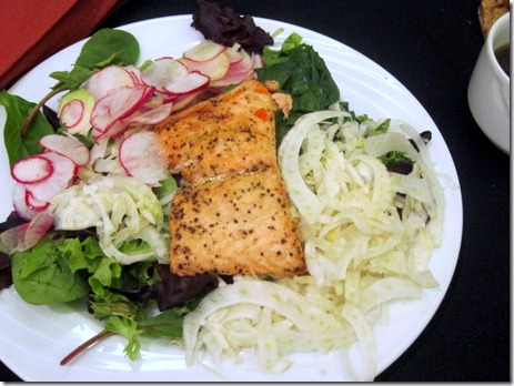 salmon salad fennel