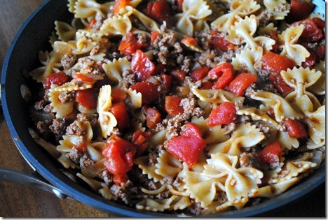 taco pasta skillet