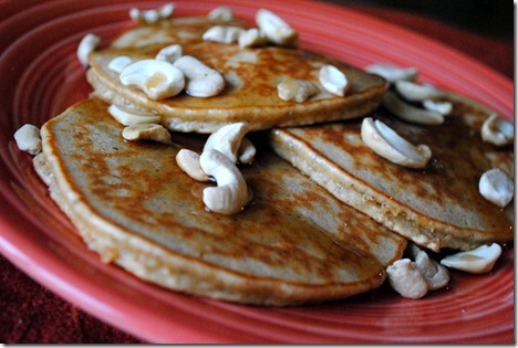 banana bread protein pancakes
