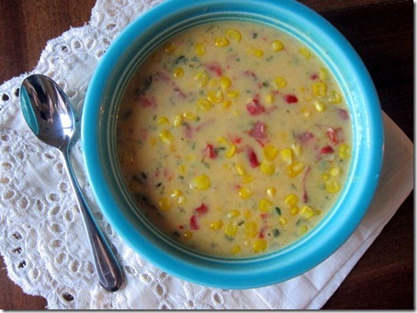 cheddar corn chowder harry and david 002