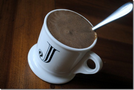 chocolate peanut butter smoothie