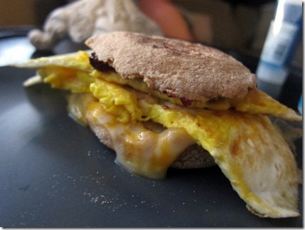 egg breakfast sandwich