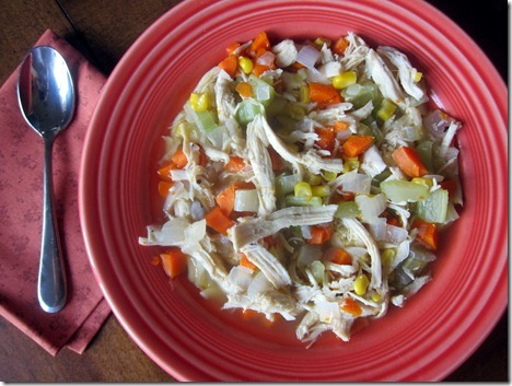 homemade chicken soup