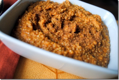 pumpkin breakfast quinoa