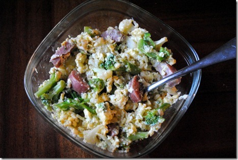 scrambled eggs