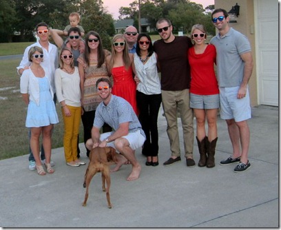 Friends in Faded Days Sunglasses