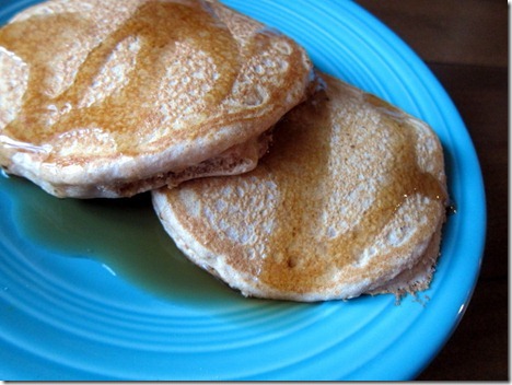 Healthy Whole Wheat Pancakes