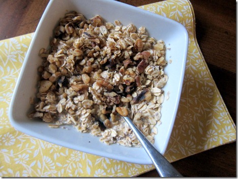 Overnight Oats Walnuts